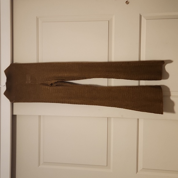 NWOT Free People Summer Nights Knit Pants Beach Cover-Up Cabanna Wear Medium - Picture 2 of 7